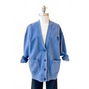 NEW ISABEL MARANT women's stephy long sleeve cardigan in indigo